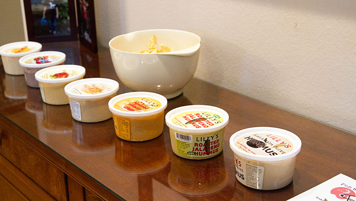 The Lilly's Hummus Lineup