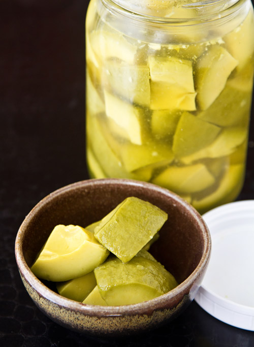 Pickled California Avocados