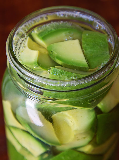 Pickling California Avocados