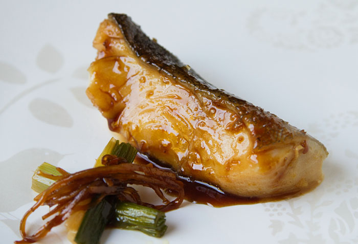 Braised Alaskan Black Cod