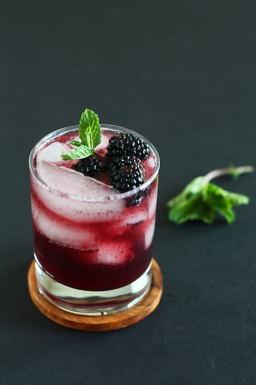 Blackberry Vanilla Mocktail