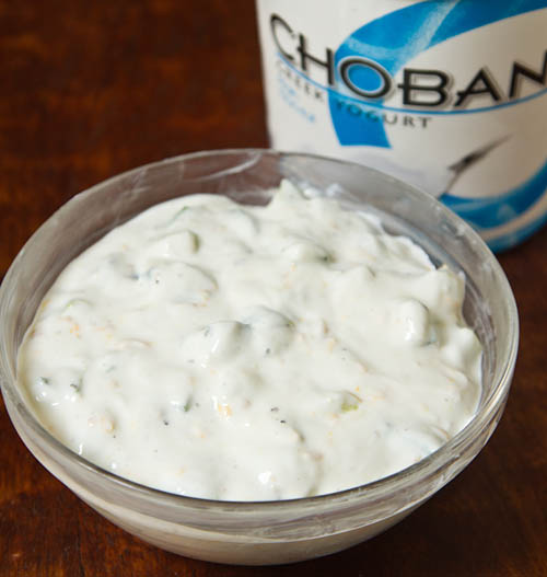 Cucumber Greek Yogurt Sauce