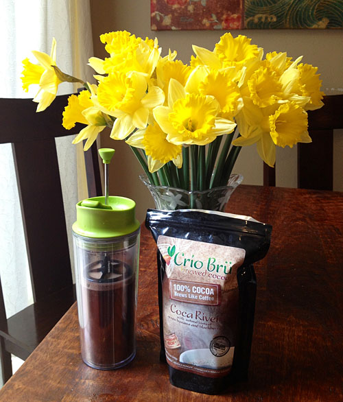 Daffodils and Crio Bru