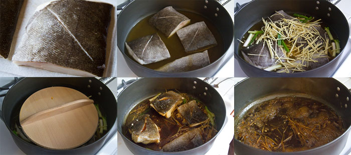 Making Braised Alaskan Black Cod