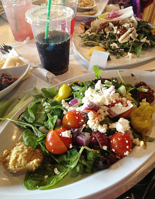 Mediterranean Salad at Blue Lemon