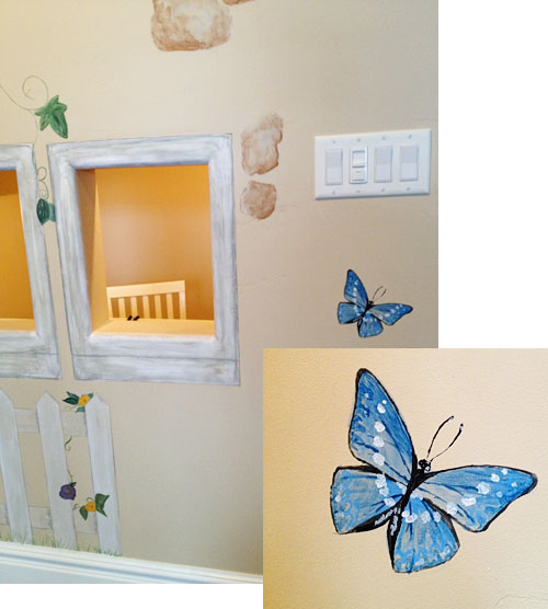 Painting the playroom