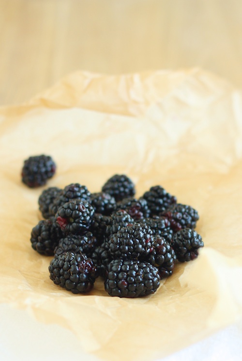 Pile of blackberries