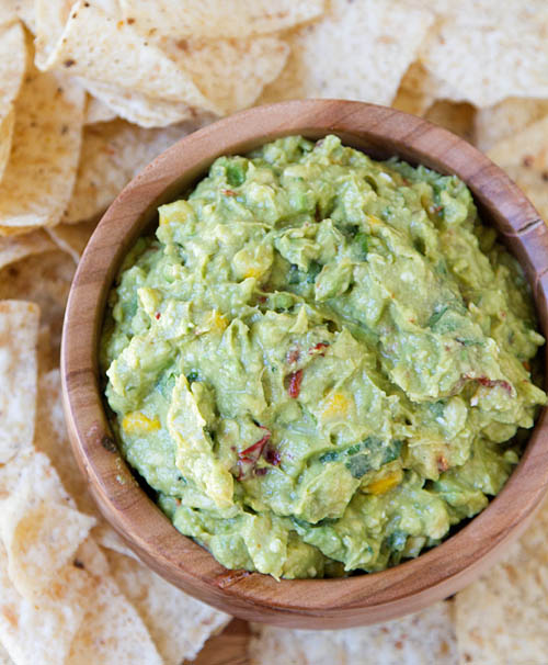 Party Perfect Cotija Chipotle Corn Guacamole