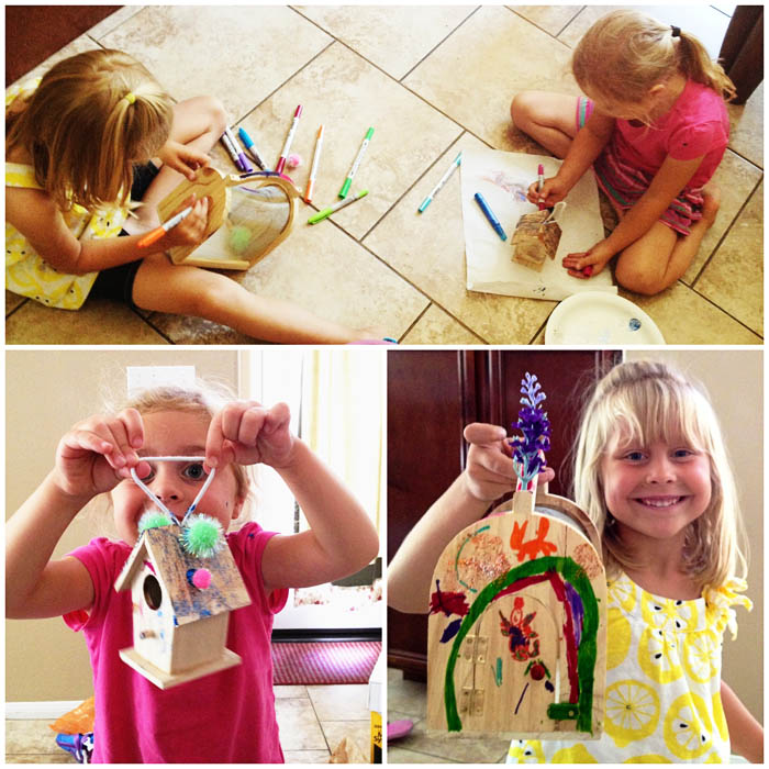 Making fairy houses with the Fujilings