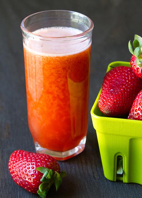 Strawberry Basil Meyer Lemonade