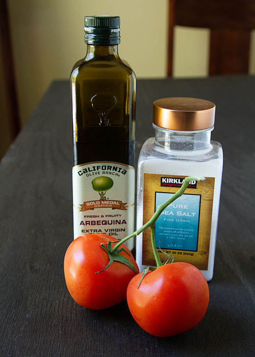 Ingredients for Ensalada de Tomate