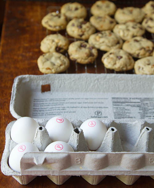 Making cookies with Safest Choice Eggs