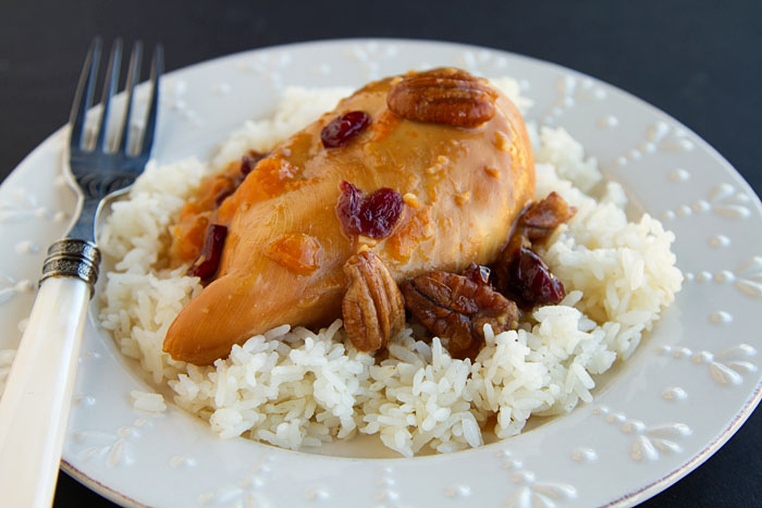 Apricot Cranberry Pecan Chicken