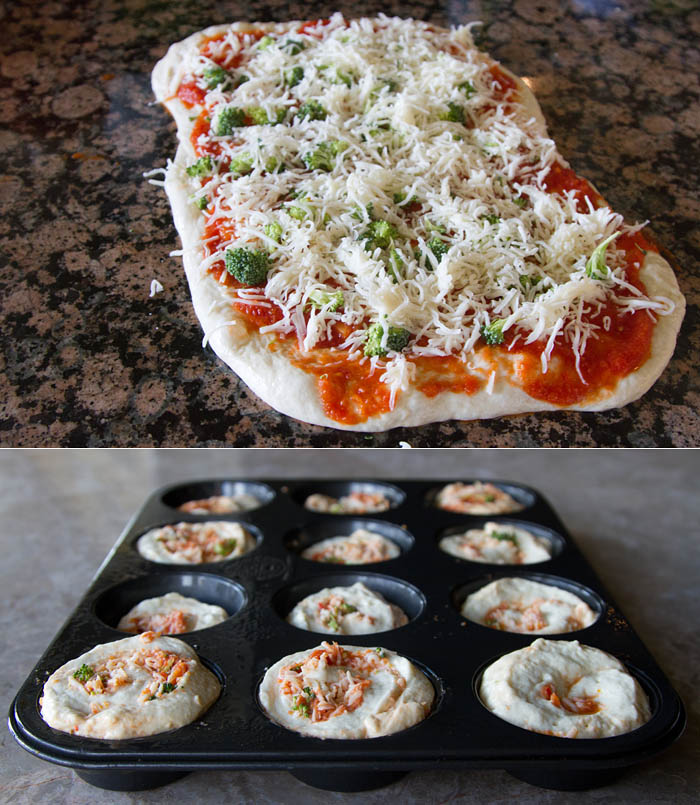 Making Pizza Rolls
