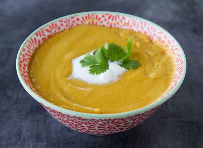 Slow Cooker Red Lentil Soup