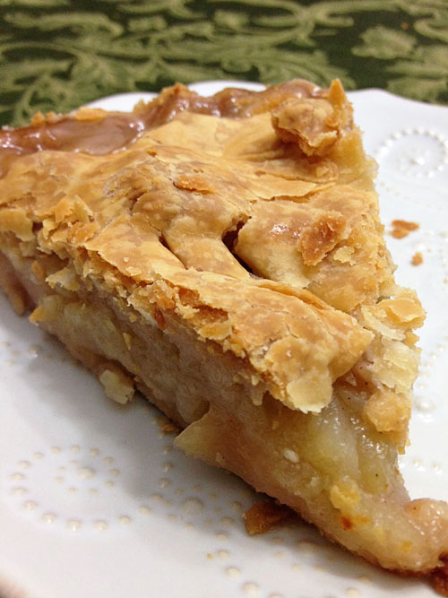 A slice of Nancie's Apple Pie