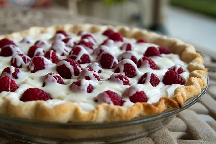 White Chocolate Raspberry Pie 2