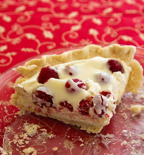 White Chocolate Raspberry Pie 4