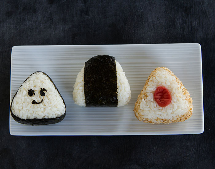 Triangle Onigiri Examples