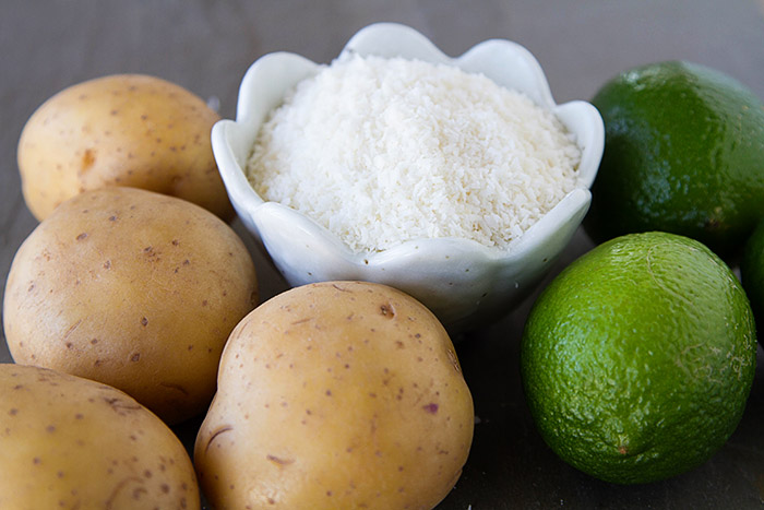 Potatoes, Limes, and Coconut