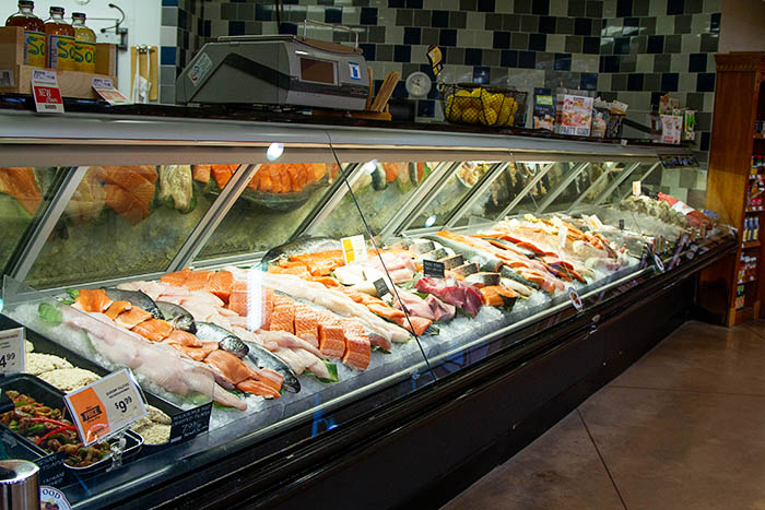 Beautiful seafood at Harmons Grocery Store