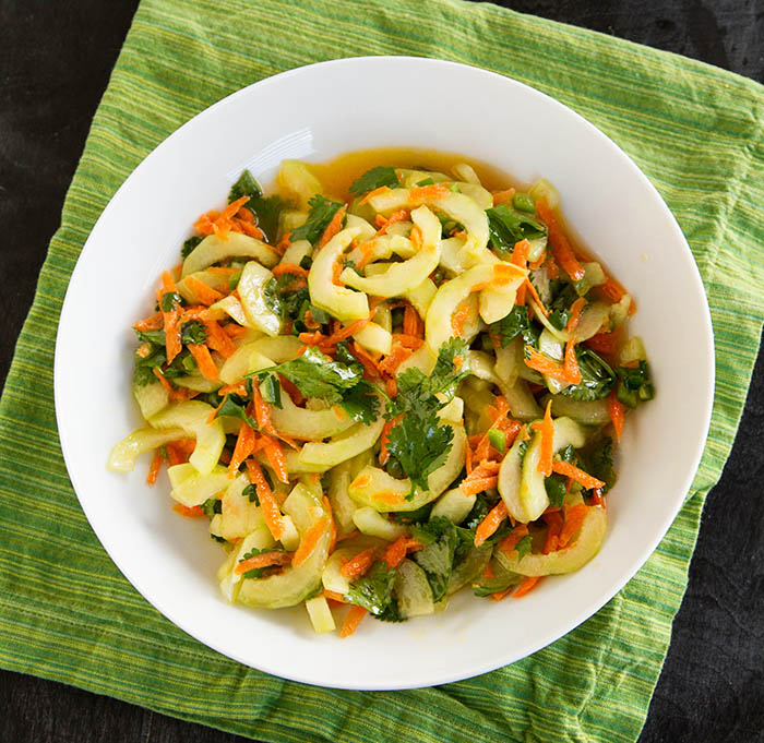 A Taste of Tanzania Cucumber Salad