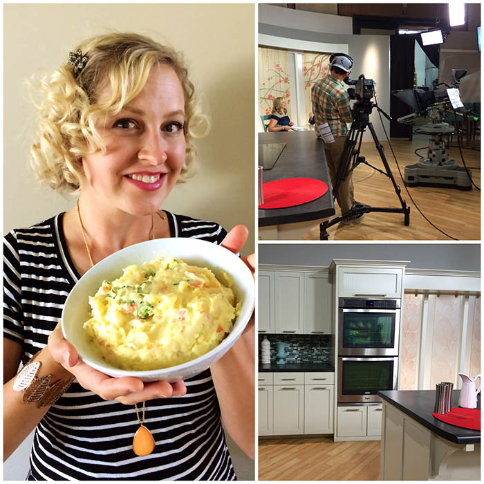 Making Japanese Potato Salad on Studio 5