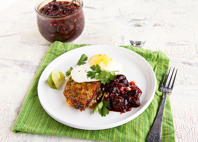 Aarti's Aloo Tikki Egg Bennys