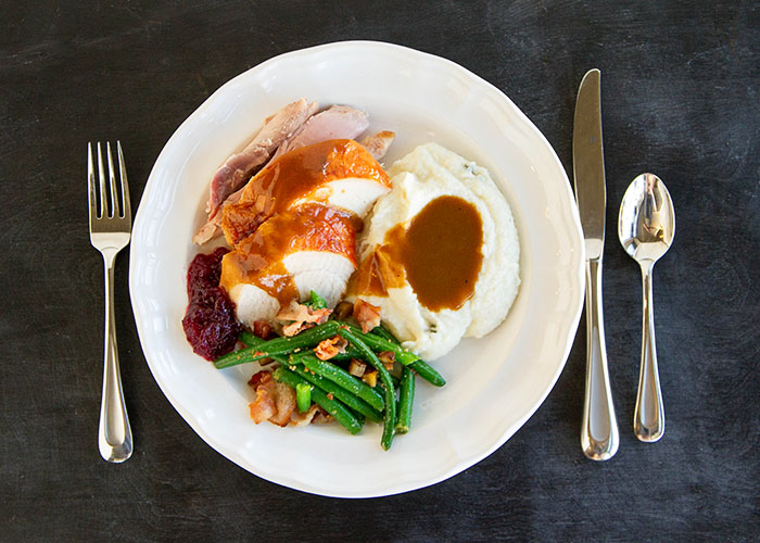 Thanksgiving meal