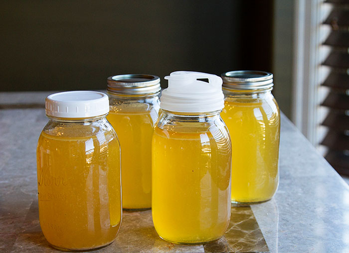 turkey bone broth — don’t throw away those bones after dinner tomorrow!