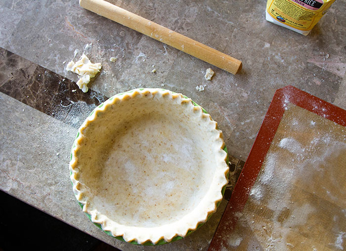 Making pie crust