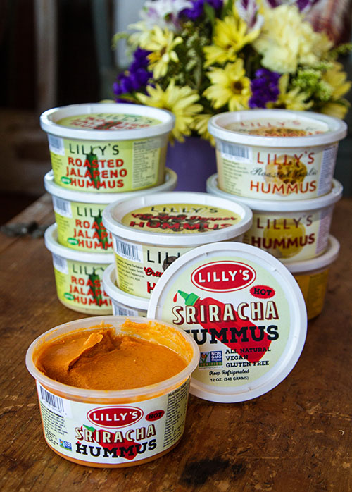 New Lillys Sriracha Hummus