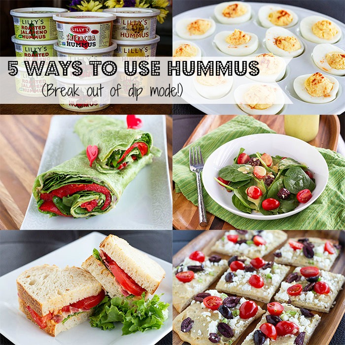 5 ways to use hummus