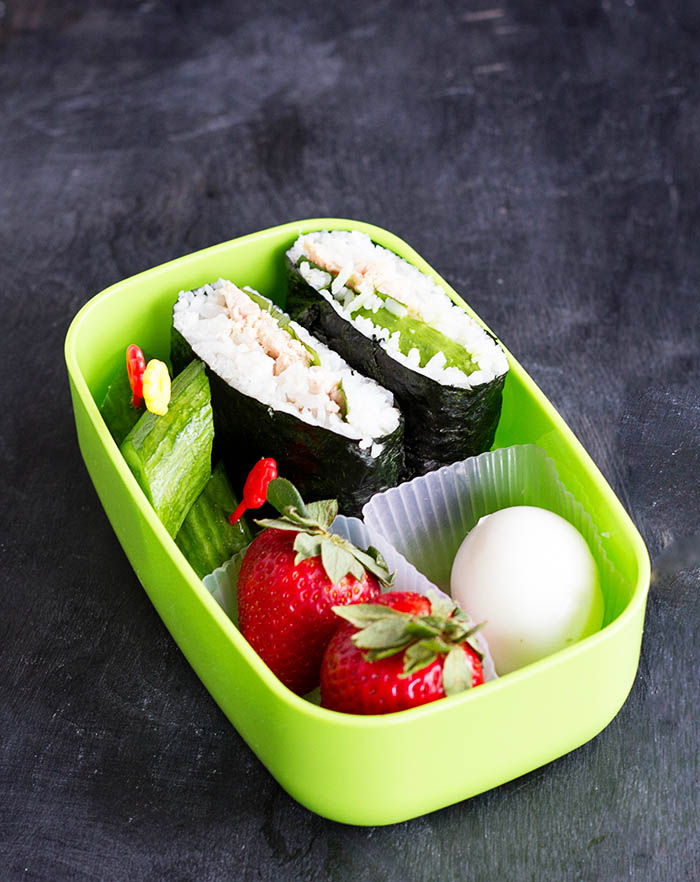 Onigirazu bento