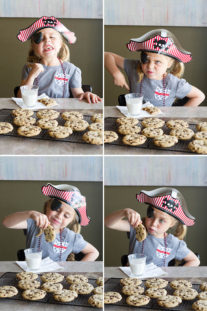 Pirates love chocolate chip cookies