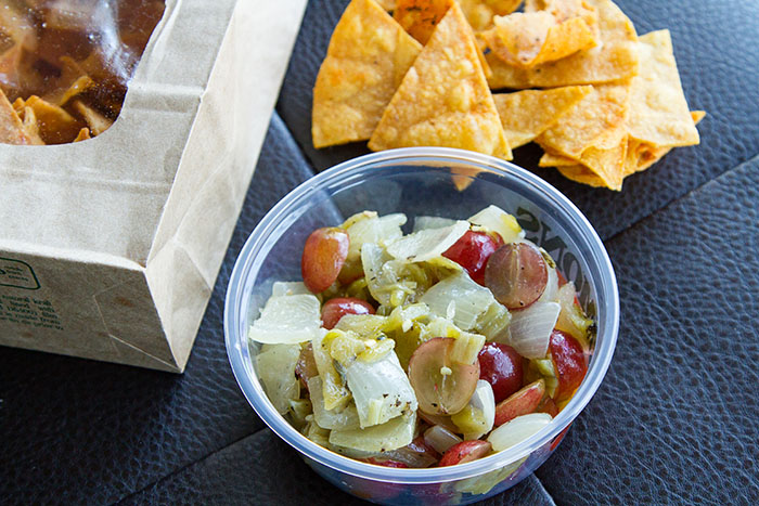 Fresh grape chile salsa