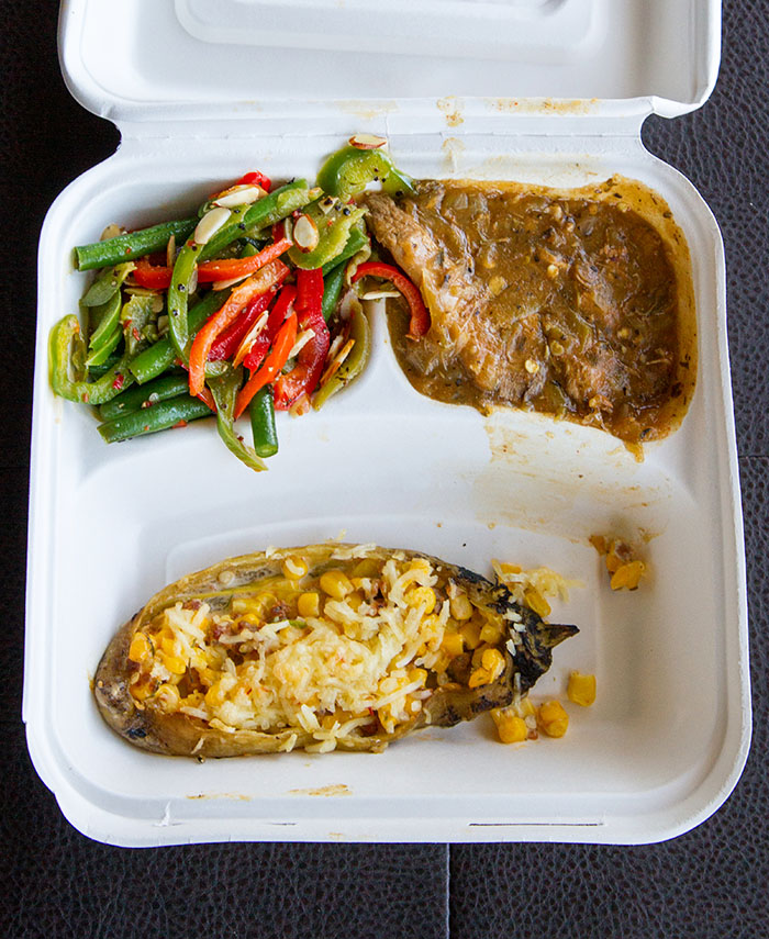 Food from Harmons Chile Roast Celebration