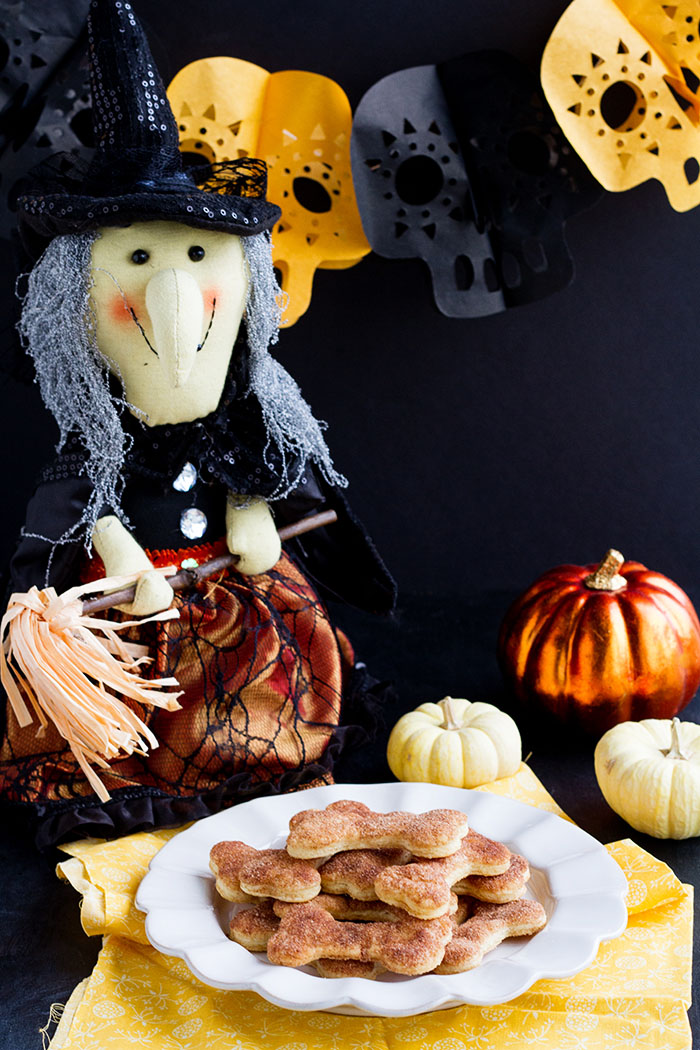 Spooky Cinnamon & Sugar Pie Crust Cookies