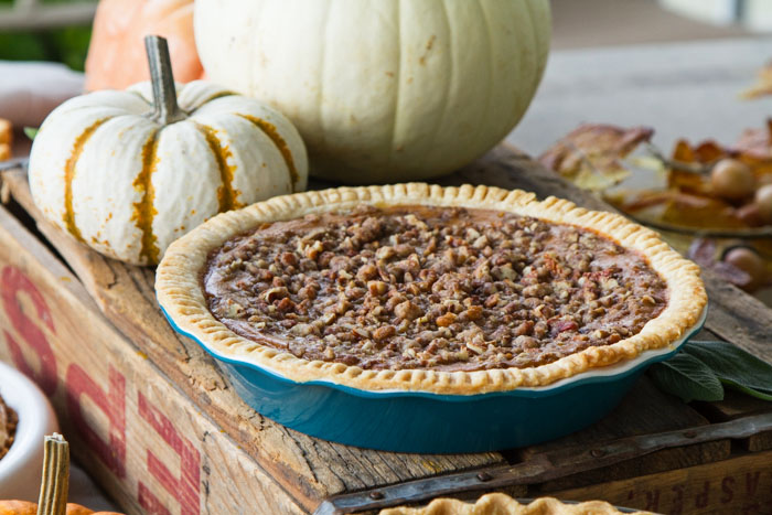 Streusel Pumpkin Pie