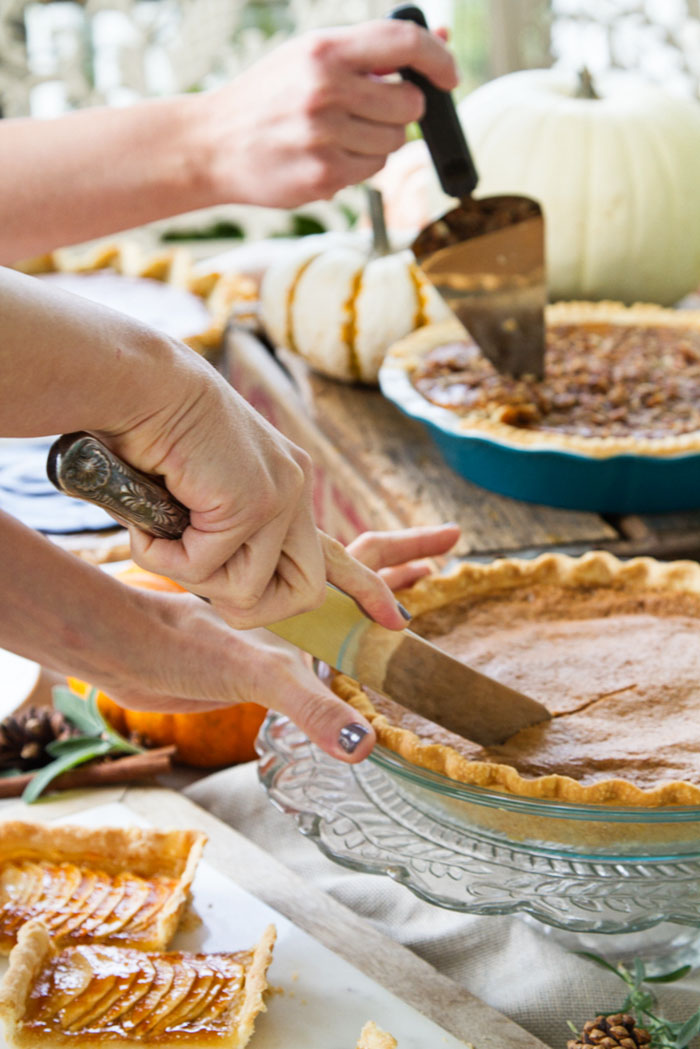 Serving up pie