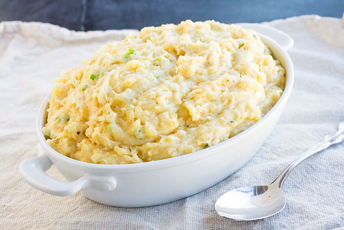 Sour Cream and Onion Mashed Potatoes