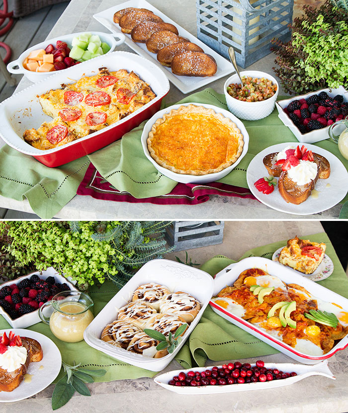 Christmas Brunch Spread