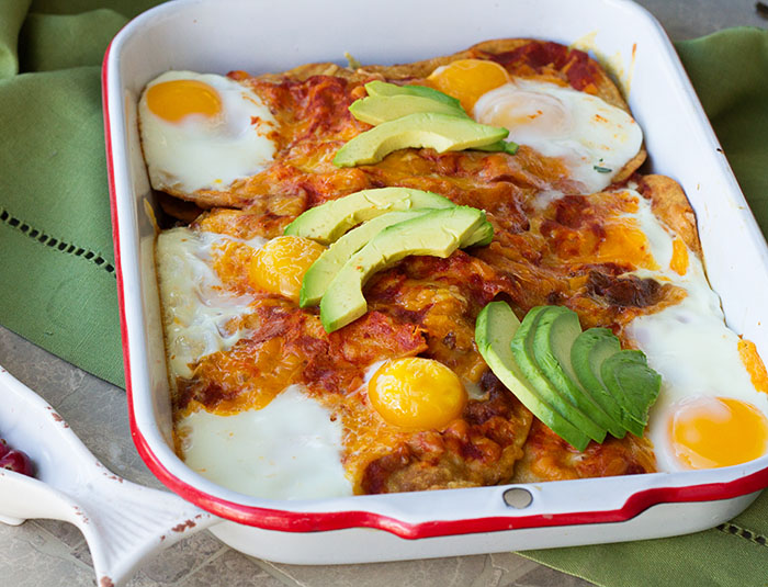 Huevos Rancheros Breakfast Casserole