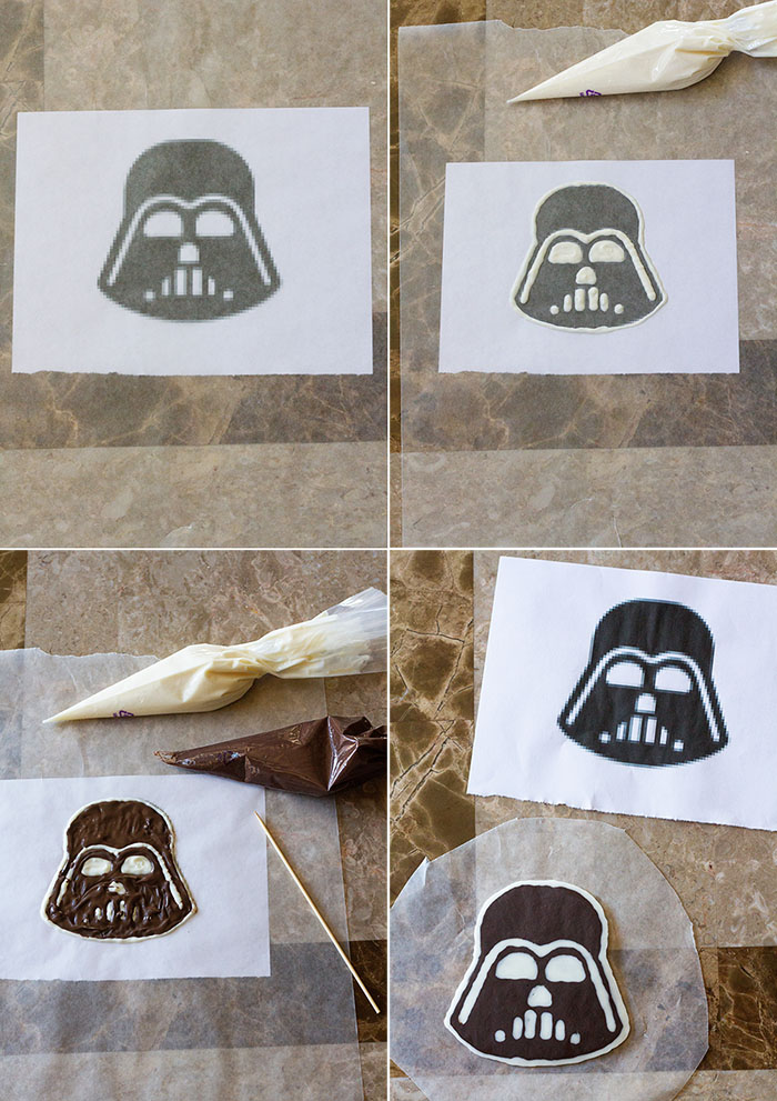 Making Chocolate Vader