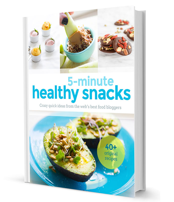 5-Minute Healthy Snacks e-cookbook