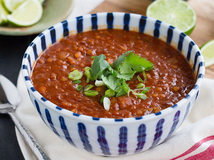 Red Lentil Chili