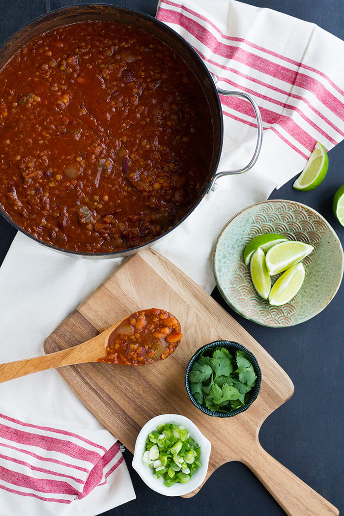 Red Lentil Chili