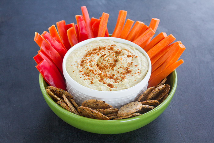 Roasted Hatch Chile Hummus