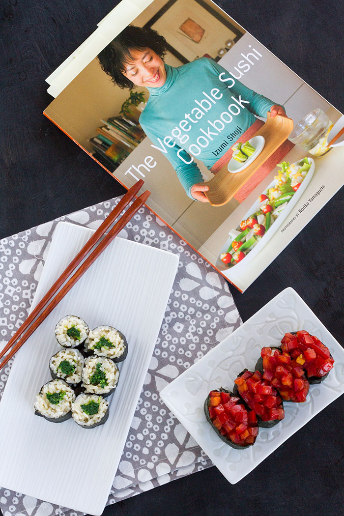 Sushi from The Vegetable Sushi Cookbook