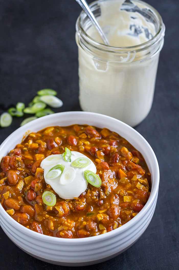 Vegan Pumpkin Chili